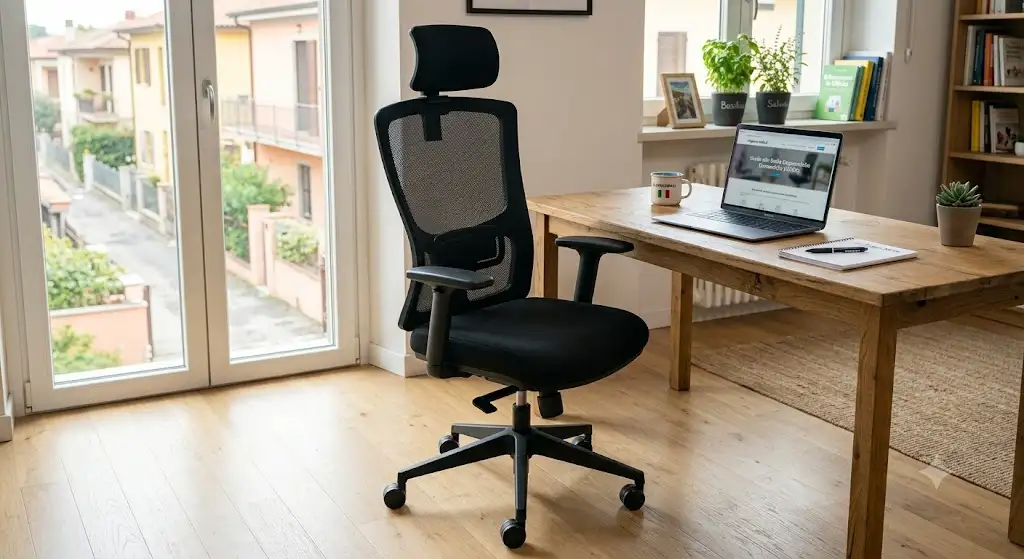 Panoramica della migliore sedia ergonomica da ufficio disponibile a meno di 200 euro