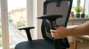 Illustrazione dei braccioli regolabili in altezza per sedia ergonomica entro 200 euro